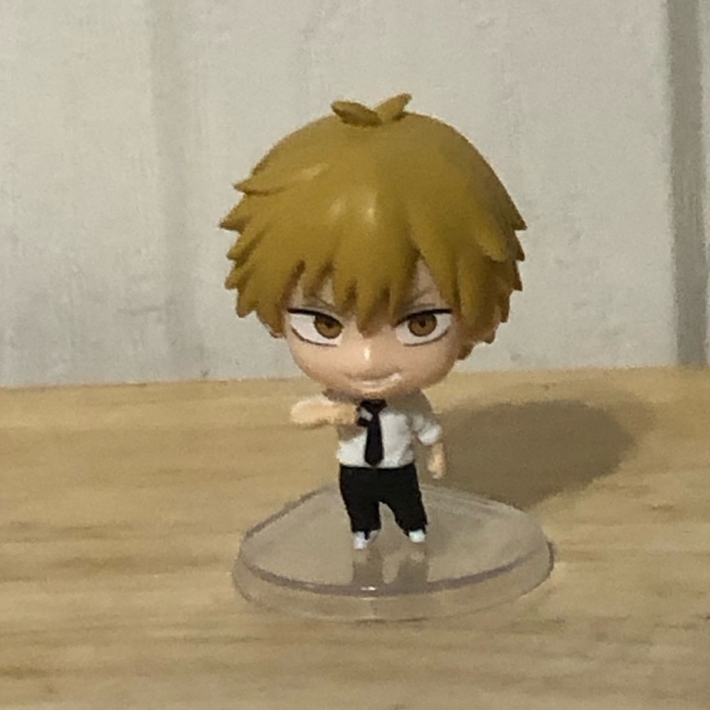 Bandai Chainsaw Man Capsule Figure Collection Denji Figurine ONLY Gashapon